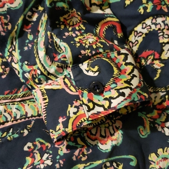 Chico's multicolor button shirt #013 - Picture 3 of 4